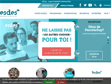 Tablet Screenshot of esdes.fr